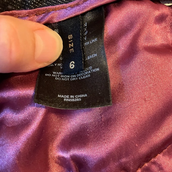 Express Ladies Denim Black Jeans Bling Sequin Pockets - Picture 11 of 16